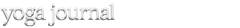 Yoga Journal logo